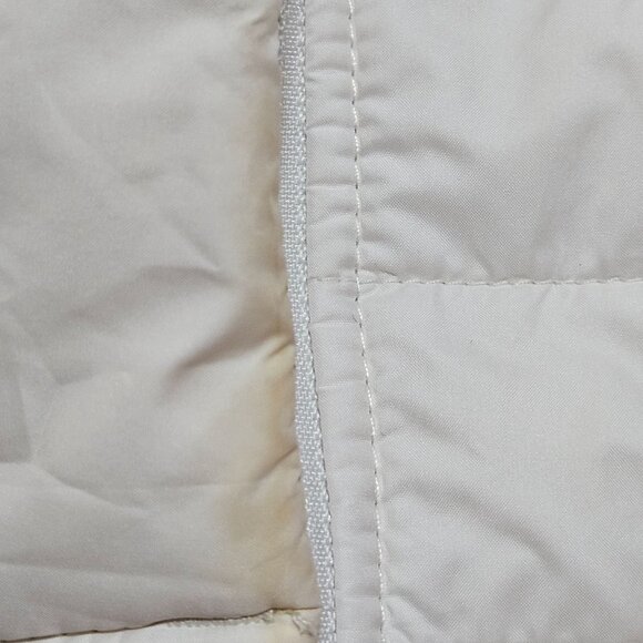 The North Face Canyonlands Hybrid Woman's Ivory Lightweight Quilted Jacket Flaw - Picture 10 of 16